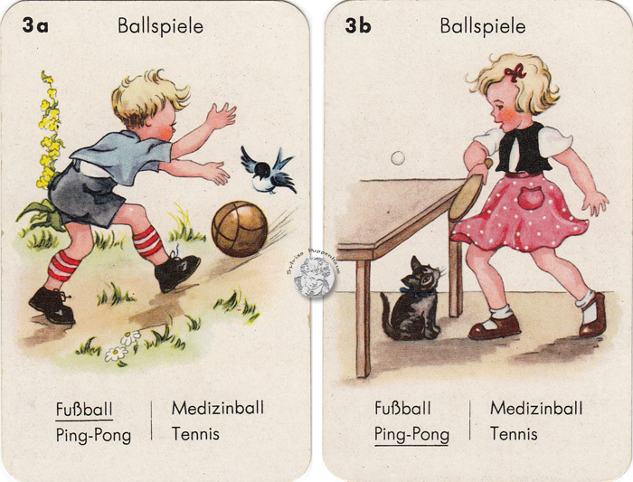 Spiel und Sport Quartettspiel 50er Jahre