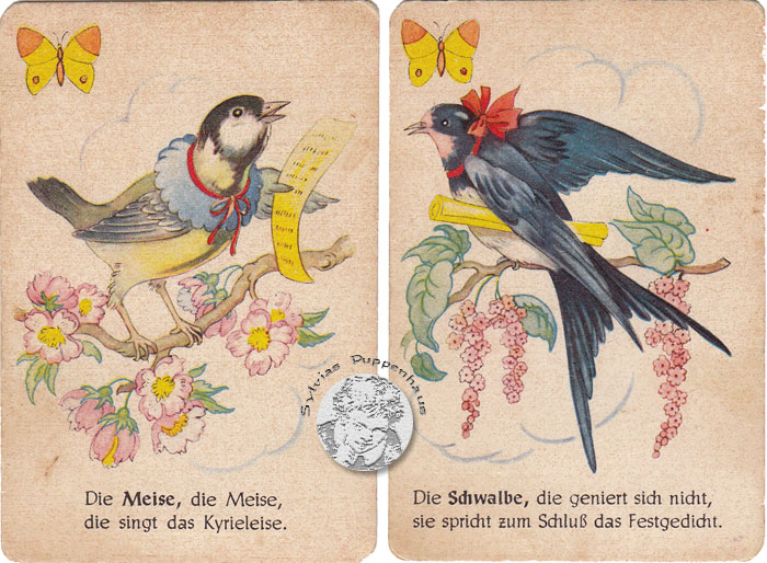 Schwarzer Peter die Vogelhochzeit