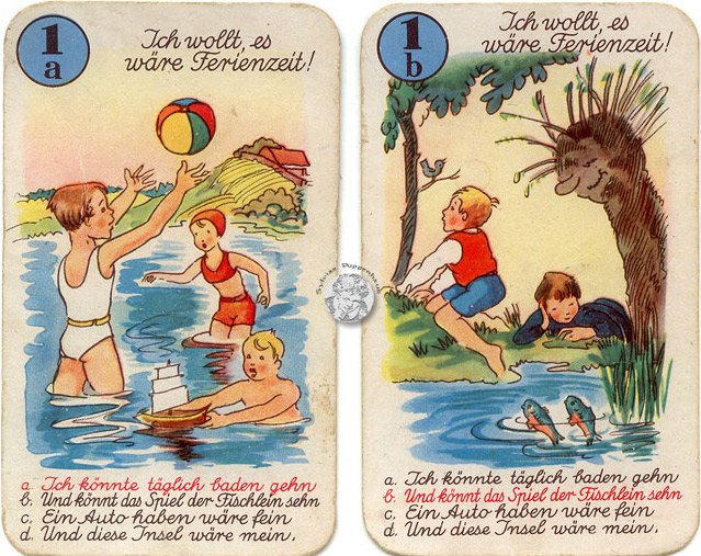 Quartett Wünsch Dir was von 1925