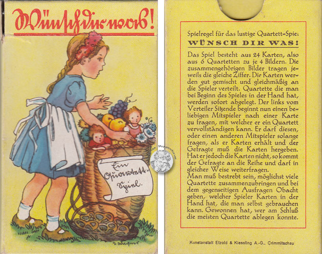 Quartett Wünsch Dir was von 1925