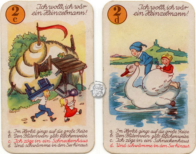 Quartett Wünsch Dir was von 1925
