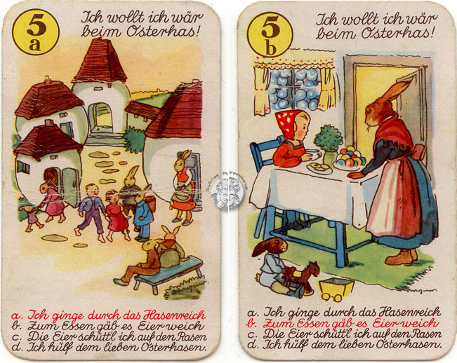 Quartett Wünsch Dir was von 1925
