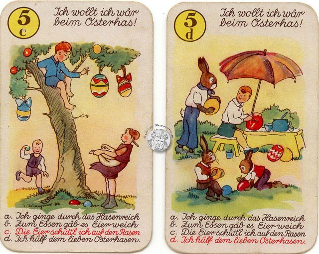 Quartett Wünsch Dir was von 1925