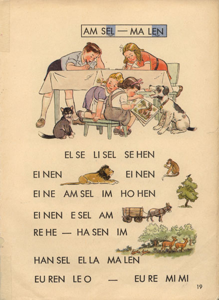 Berliner Fibel, Hermann Schroedel Verlag 50er Jahre