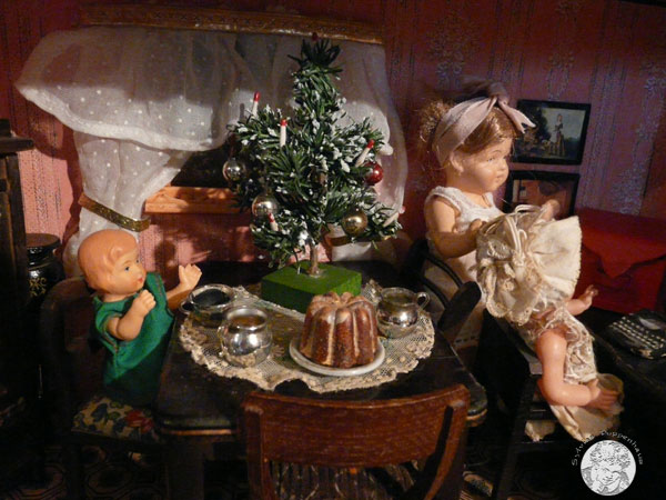 antike Weihnachtsbäume